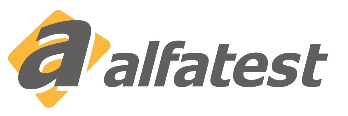Logotipo Alfatest